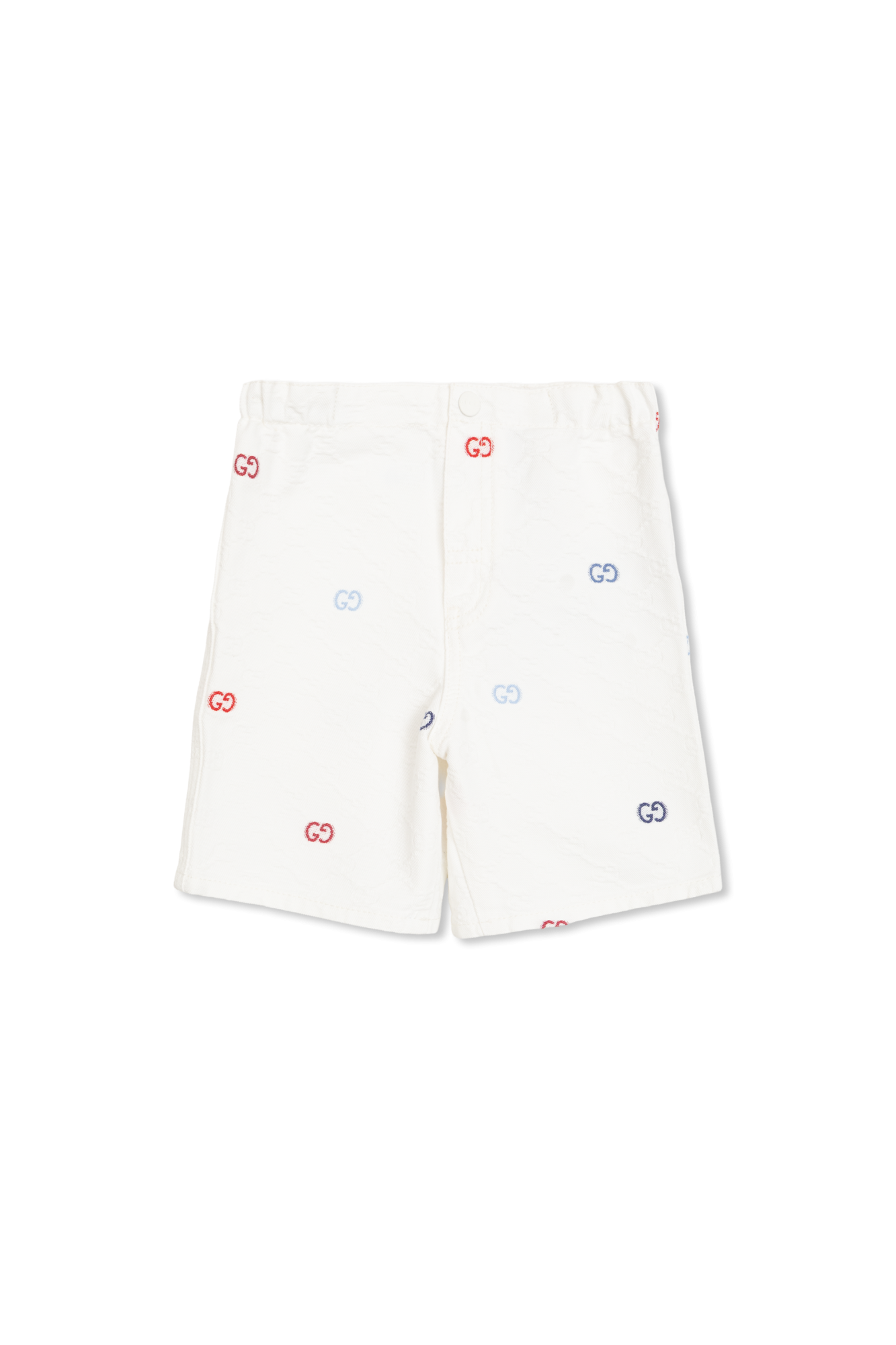 Gucci Kids Monogram denim shorts | Kids's | Vitkac